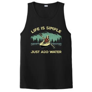 Kayaking Paddling Canoeing Lover PosiCharge Competitor Tank