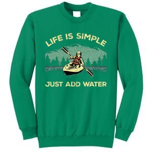 Kayaking Paddling Canoeing Lover Sweatshirt