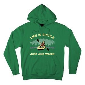 Kayaking Paddling Canoeing Lover Tall Hoodie