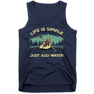 Kayaking Paddling Canoeing Lover Tank Top