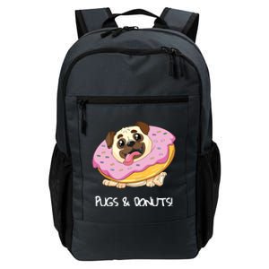 Kids Pugs Donuts Shirts Pug Lover Candy Fan Girl Woman Daily Commute Backpack