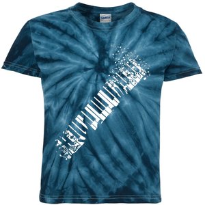 Keyboard Piano Design For Men Women Kids Kids Tie-Dye T-Shirt