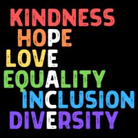 Kindness Peace Equality Inclusion Diversity Human Rights Funny Gift Cooling Performance Crew T-Shirt