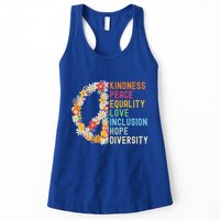 Kindness Peace Equality Love Hope Diversity Womens Tank Top
