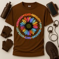 Kindness Peace Equality Love Hope Diversity Human Rights Cooling Performance Crew T-Shirt