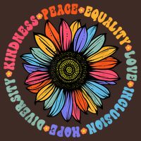 Kindness Peace Equality Love Hope Diversity Human Rights Cooling Performance Crew T-Shirt