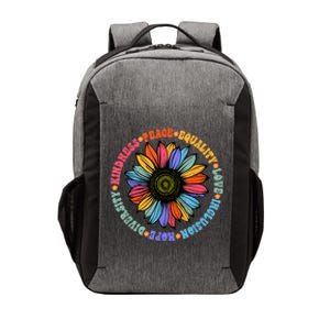 Kindness Peace Equality Love Hope Diversity Human Rights Vector Backpack