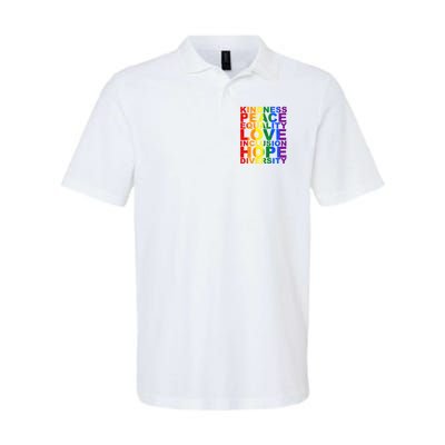 Kindness Peace Equality Love Quote Polo