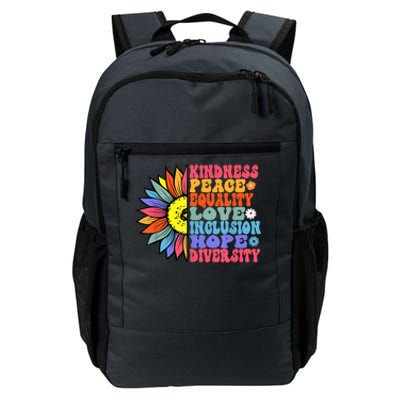 Kindness Peace Equality Love Hope Diversity Human Rights Daily Commute Backpack