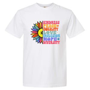 Kindness Peace Equality Love Hope Diversity Human Rights Garment-Dyed Heavyweight T-Shirt