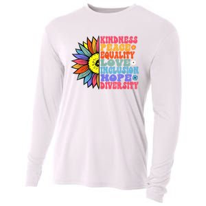 Kindness Peace Equality Love Hope Diversity Human Rights Cooling Performance Long Sleeve Crew