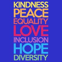 Kindness Peace Equality Love Inclusion Hope Diversity Funny Gift Visor