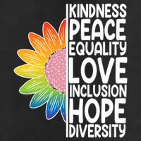 Kidness Peace Equality Love Inclusion Hope Diversity 11oz C Handle Ceramic Mug
