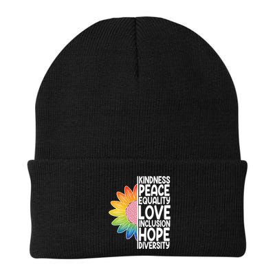 Kidness Peace Equality Love Inclusion Hope Diversity Beanie
