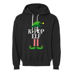 K Pop Elf Matching Family Group Christmas Party Garment-Dyed Fleece Hoodie