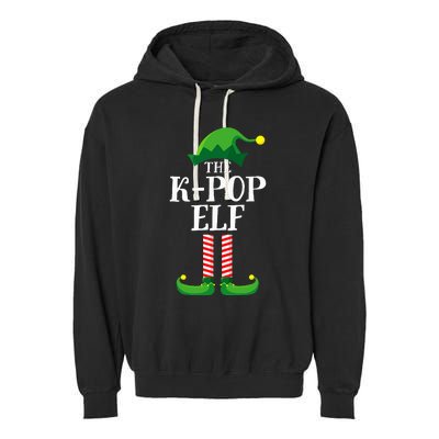 K Pop Elf Matching Family Group Christmas Party Garment-Dyed Fleece Hoodie