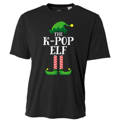 K Pop Elf Matching Family Group Christmas Party Cooling Performance Crew T-Shirt