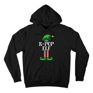 K Pop Elf Matching Family Group Christmas Party Hoodie