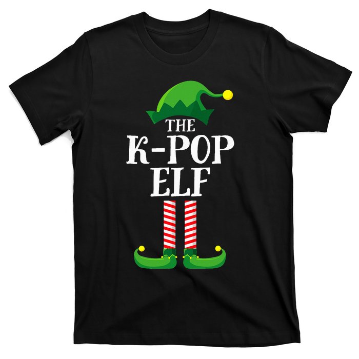 K Pop Elf Matching Family Group Christmas Party T-Shirt