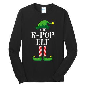 K Pop Elf Matching Family Group Christmas Party Tall Long Sleeve T-Shirt