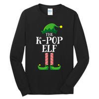 K Pop Elf Matching Family Group Christmas Party Tall Long Sleeve T-Shirt