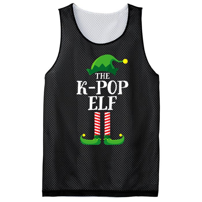 K Pop Elf Matching Family Group Christmas Party Mesh Reversible Basketball Jersey Tank