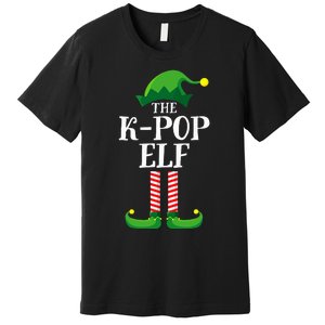 K Pop Elf Matching Family Group Christmas Party Premium T-Shirt