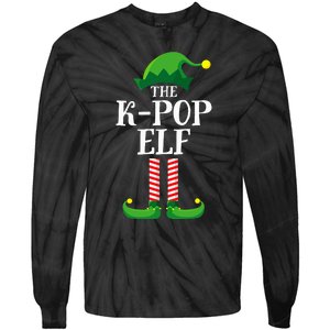 K Pop Elf Matching Family Group Christmas Party Tie-Dye Long Sleeve Shirt