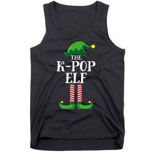 K Pop Elf Matching Family Group Christmas Party Tank Top