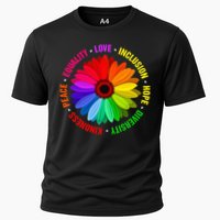 Kindness Peace Equality Love Inclusion Hope Diversity Cooling Performance Crew T-Shirt