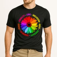 Kindness Peace Equality Love Inclusion Hope Diversity Cooling Performance Crew T-Shirt