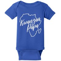 Kwanzaa Papa Funny Africanamerican Dad Great Gift Baby Bodysuit