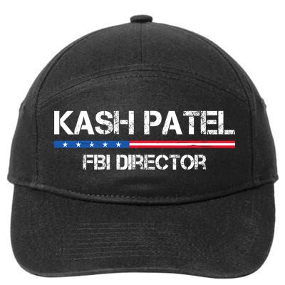 Kash Patel Fbi Director 7-Panel Snapback Hat