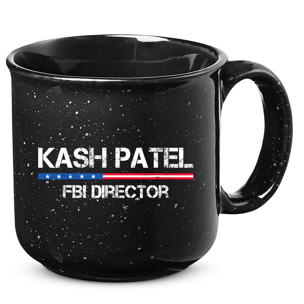 Kash Patel Fbi Director 15oz Campfire Ceramic Mug
