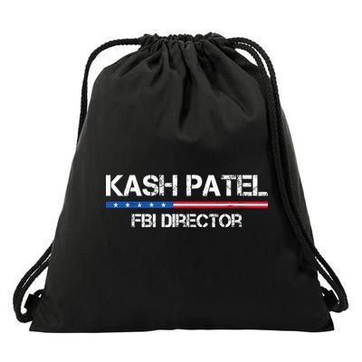 Kash Patel Fbi Director Drawstring Bag