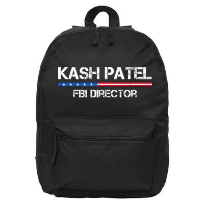 Kash Patel Fbi Director 16 in Basic Backpack