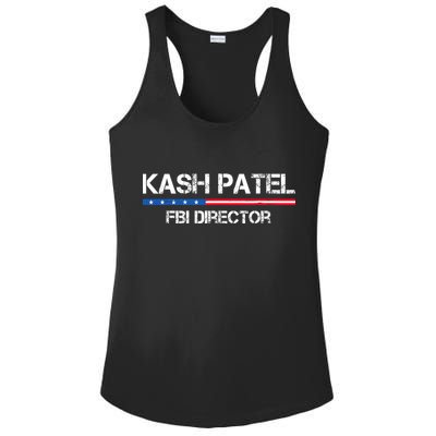 Kash Patel Fbi Director Ladies PosiCharge Competitor Racerback Tank