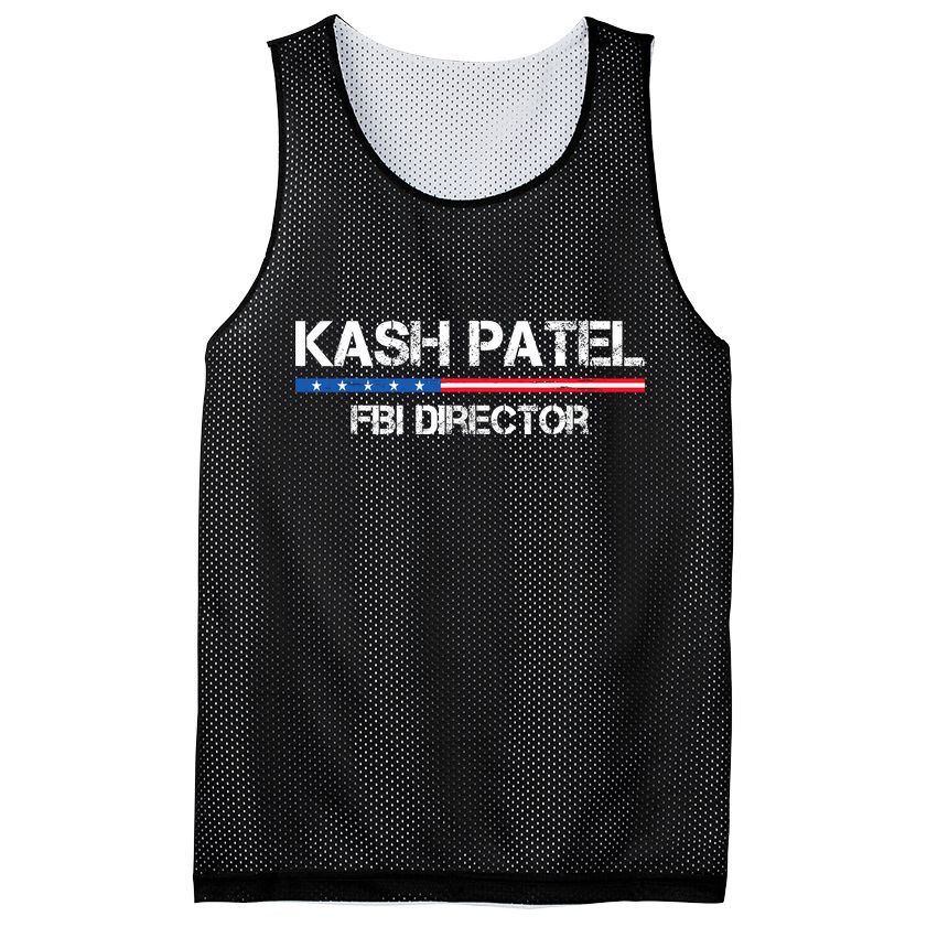 Kash Patel Fbi Director Mesh Reversible Basketball Jersey Tank