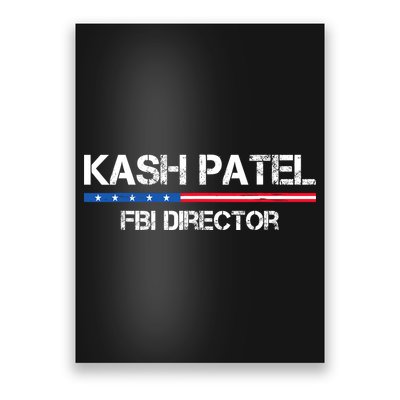 Kash Patel Fbi Director Poster