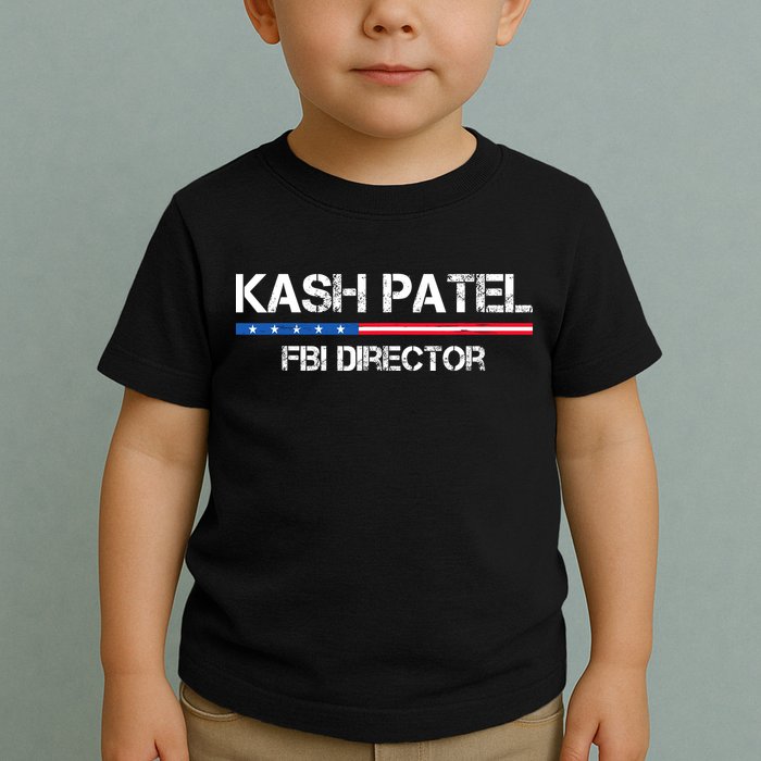 Kash Patel Fbi Director Toddler T-Shirt