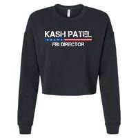 Kash Patel Fbi Director Cropped Pullover Crew