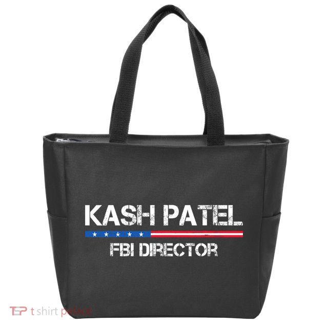 Kash Patel Fbi Director Zip Tote Bag