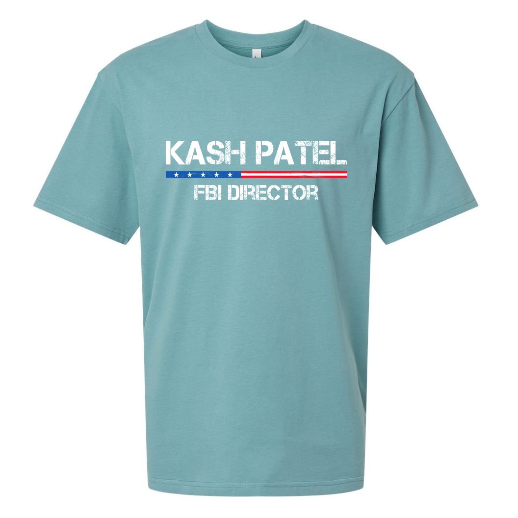 Kash Patel Fbi Director Sueded Cloud Jersey T-Shirt