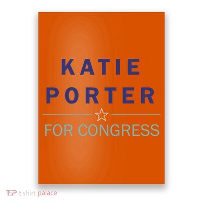 Katie Porter For Congress Poster