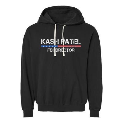 Kash Patel Fbi Director Garment-Dyed Fleece Hoodie