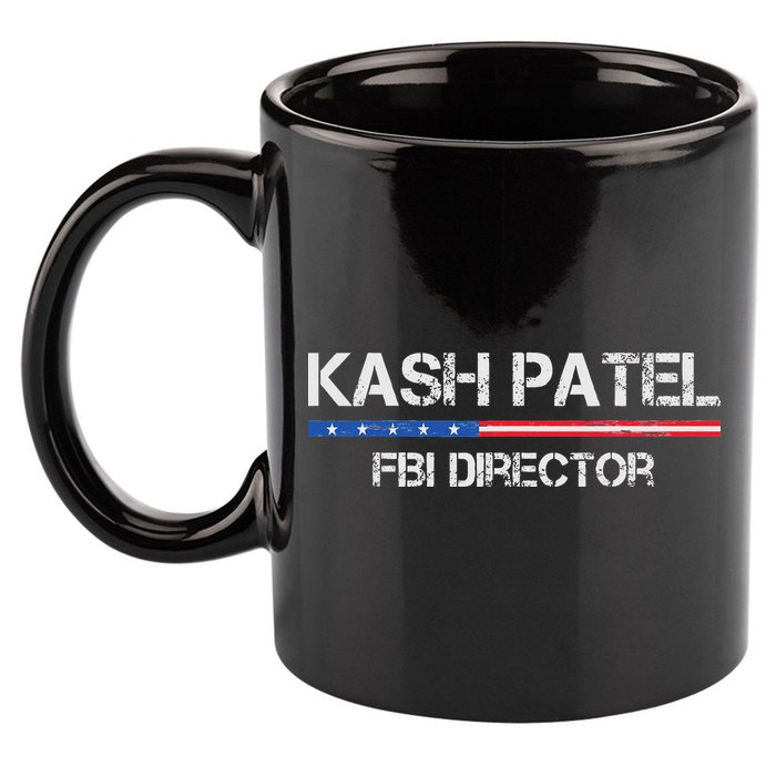 Kash Patel Fbi Director 11oz C Handle Ceramic Mug