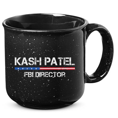 Kash Patel Fbi Director 15oz Campfire Ceramic Mug
