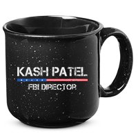 Kash Patel Fbi Director 15oz Campfire Ceramic Mug