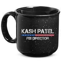 Kash Patel Fbi Director 15oz Campfire Ceramic Mug