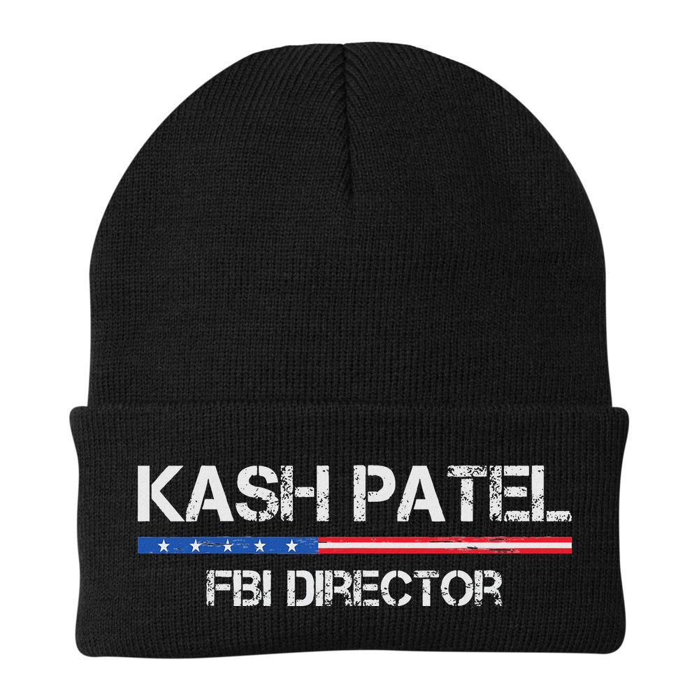 Kash Patel Fbi Director Beanie